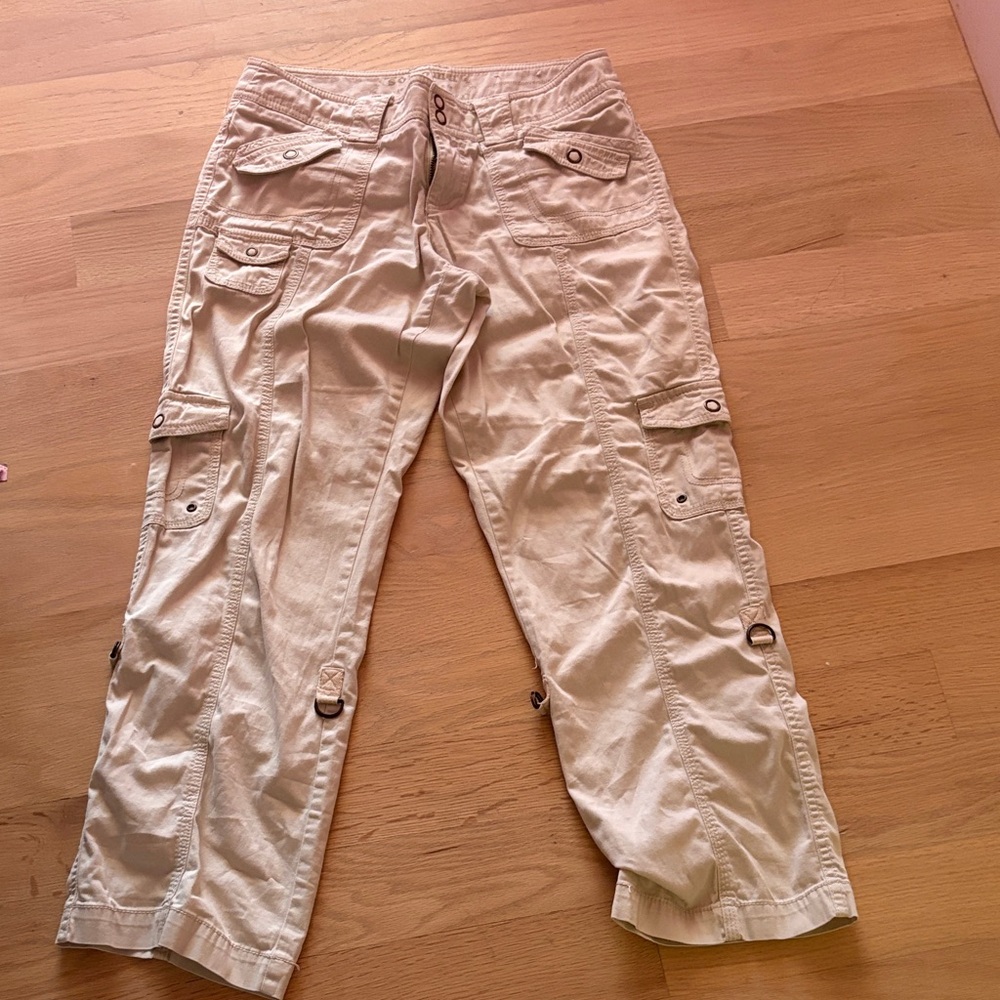 Women's Sonoma Tan Cargo Pants size 27-28 or size 6